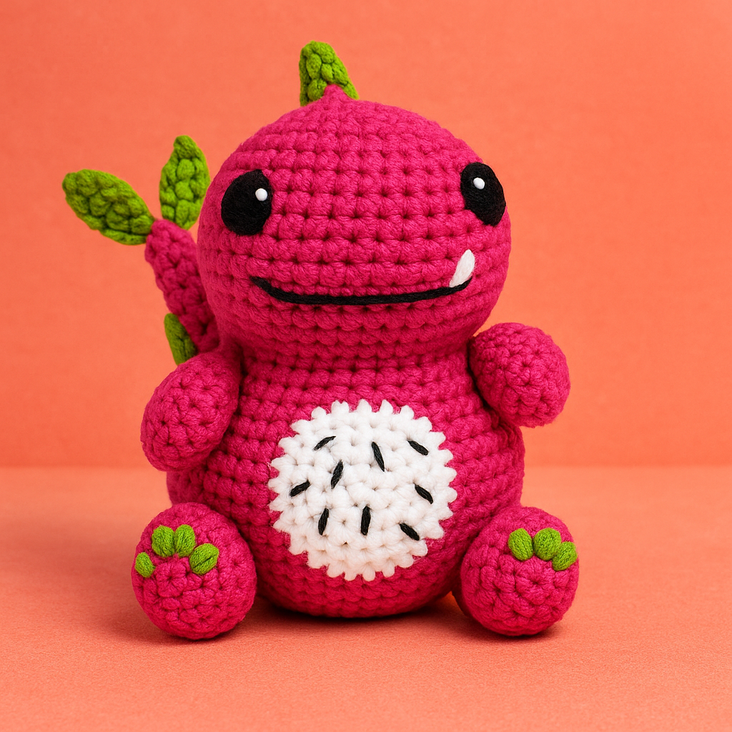 Drachen Häkelset für Anfänger – Kreatives DIY-Projekt mit Videoanleitung