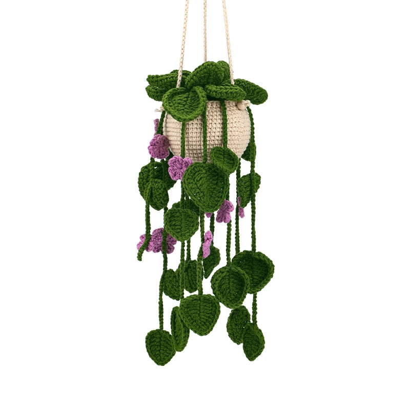 Häkelset „Hängende Pflanze“ – DIY für Pflanzenliebhaber
