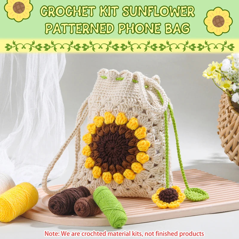 Häkelset für Anfänger – DIY-Tasche für Erwachsene mit Videoanleitung