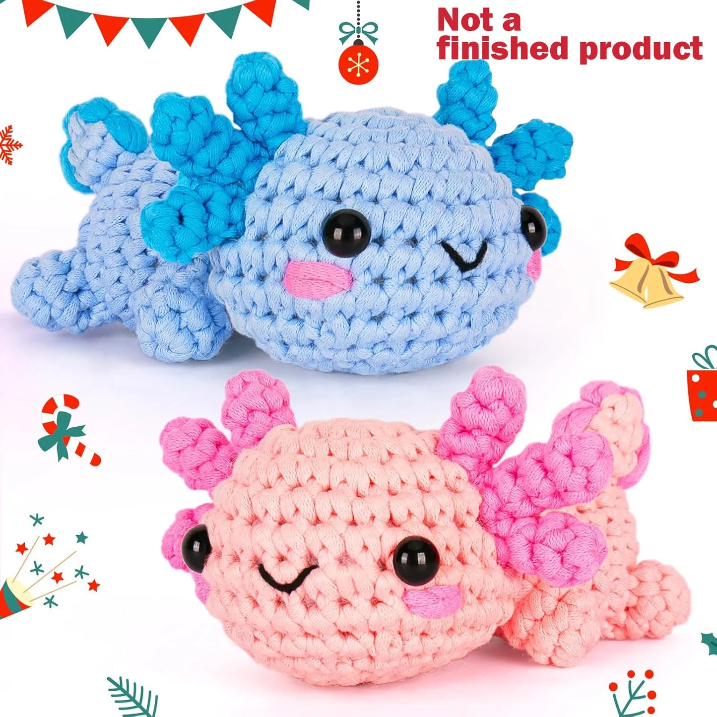 Häkelset für Anfänger – Komplettes DIY-Set für Erwachsene und Kinder