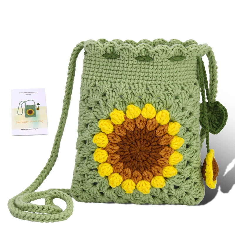 Häkelset für Anfänger – DIY-Tasche für Erwachsene mit Videoanleitung