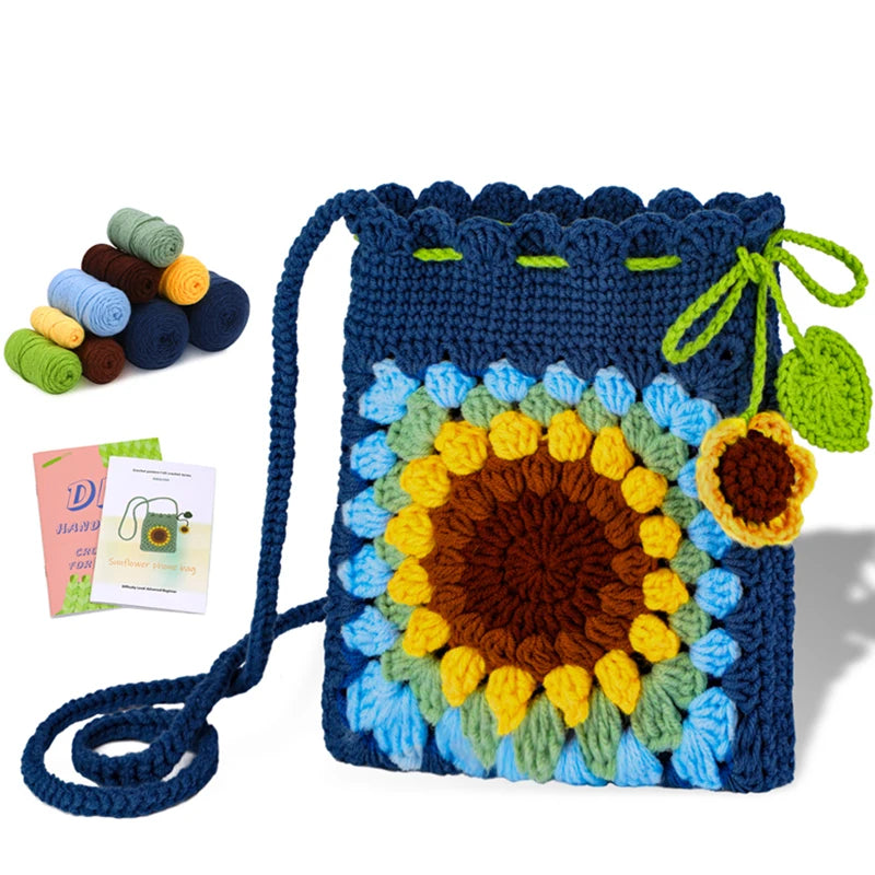 Häkelset für Anfänger – DIY-Tasche für Erwachsene mit Videoanleitung
