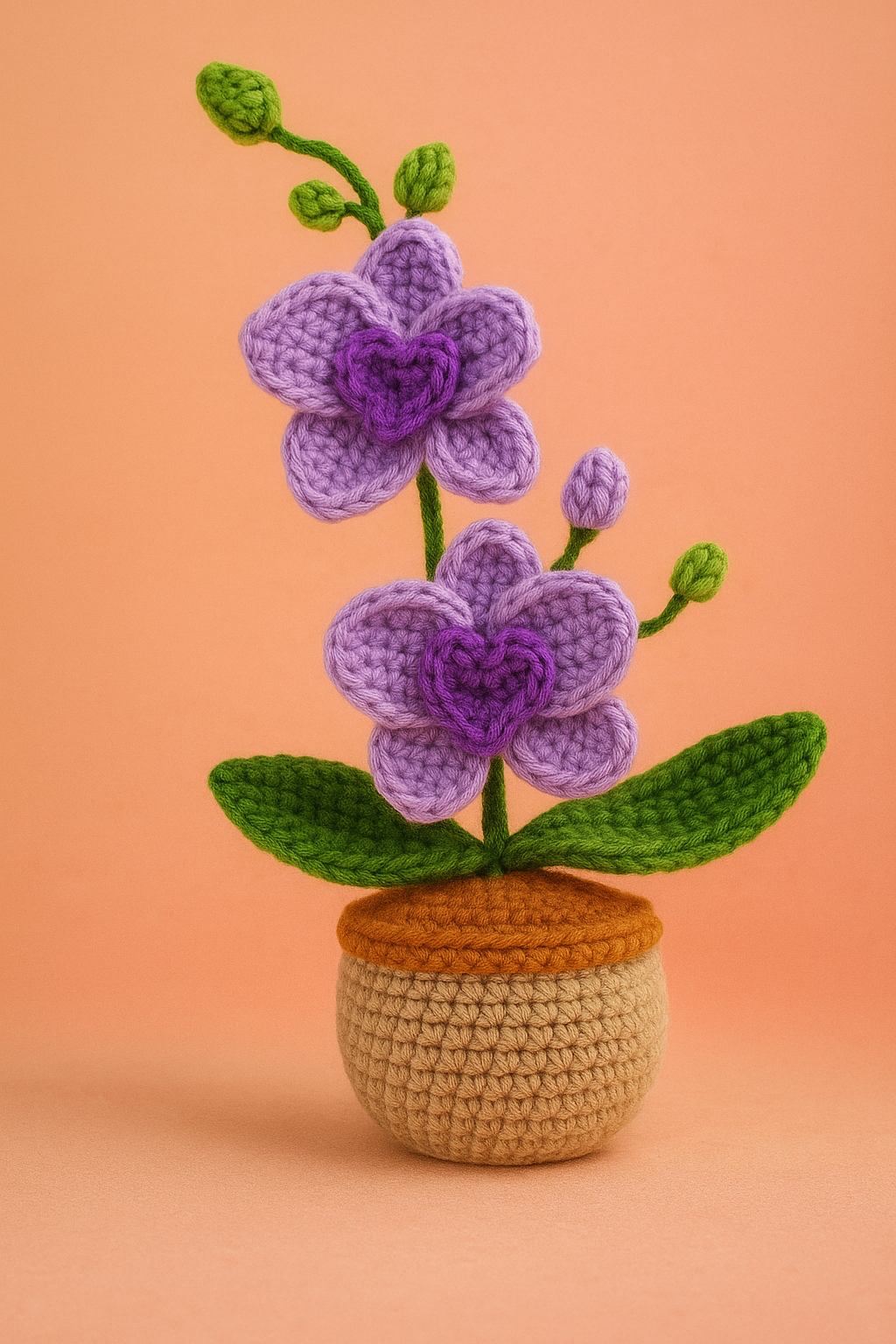 Häkelset „Schmetterlings-Orchidee“ – DIY-Projekt für Anfänger